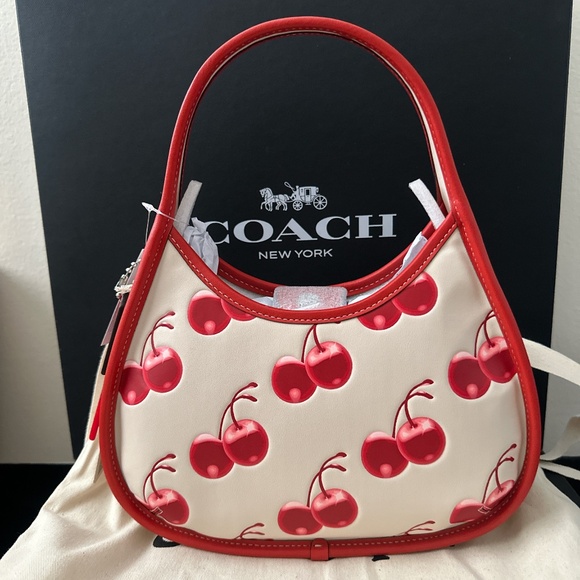 Coachtopia Handbags - New coach Ergo Bag In Coachtopia Leather With Cherry Print